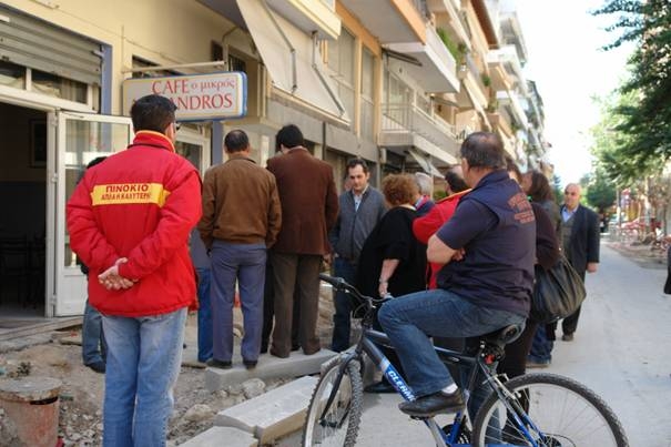 Αντιπαράθεση μεταξύ κατοίκων της οδού Σβορώνου & της Δημοτικής Αρχής Κατερίνης