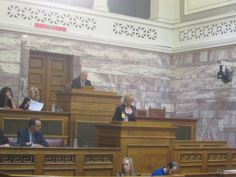 Το Σχολείο του Ολύμπου στη Βουλή