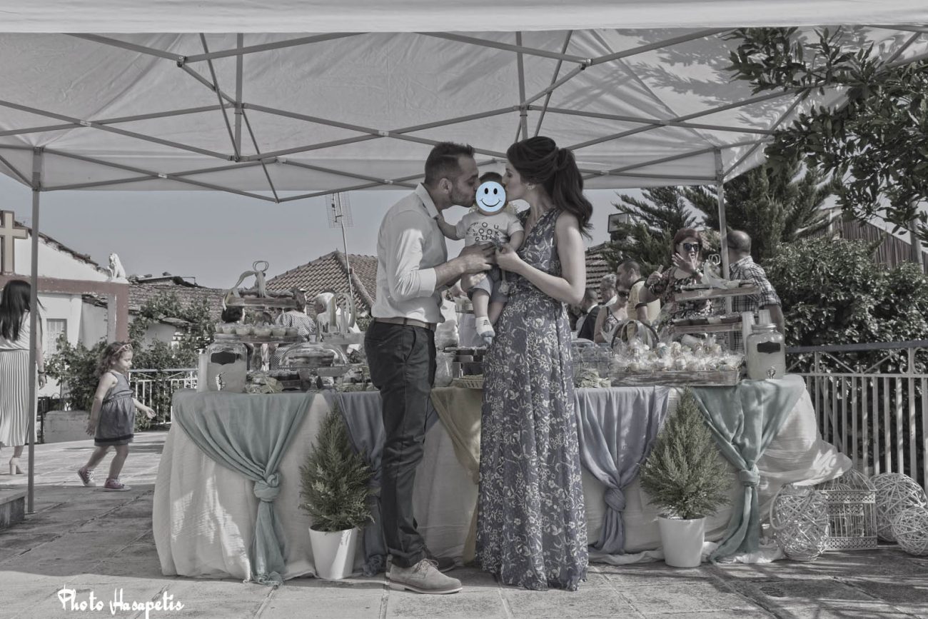 Η βάπτιση του μικρού Χρήστου