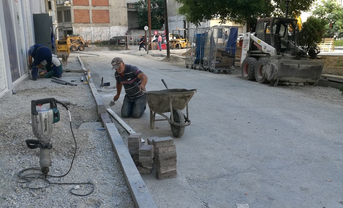 Ανάπλαση οδών στο κέντρο της Κατερίνης – παρεμβάσεις στις οδούς Κιλκίς & Αθ. Βασιλειάδη