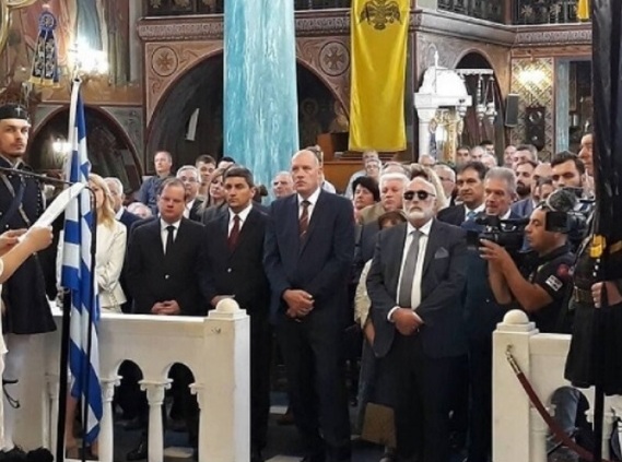 Επεισοδιακή υποδοχή με γιουχαΐσματα για τον Παναγιώτη Κουρουμπλή στις Σέρρες (VIDEO)