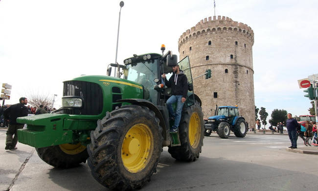 Θεσσαλονίκη: Αγρότες θα αποκλείσουν το Σάββατο με τρακτέρ την είσοδο της Agrotica