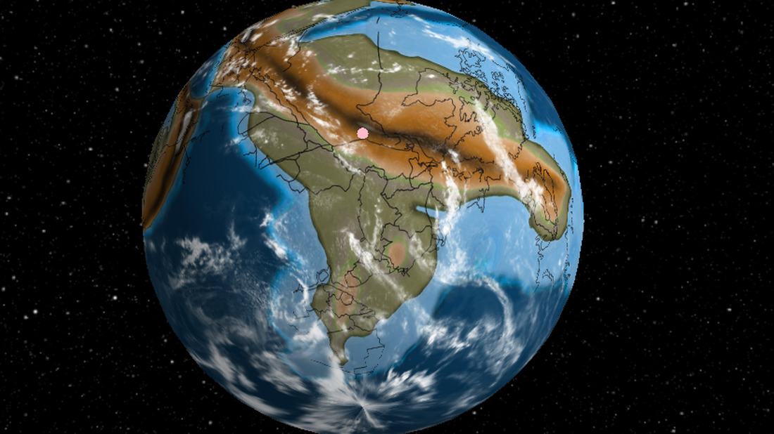 Δες με ένα κλικ πού ήταν το σπίτι σου πριν από 500.000.000 χρόνια!