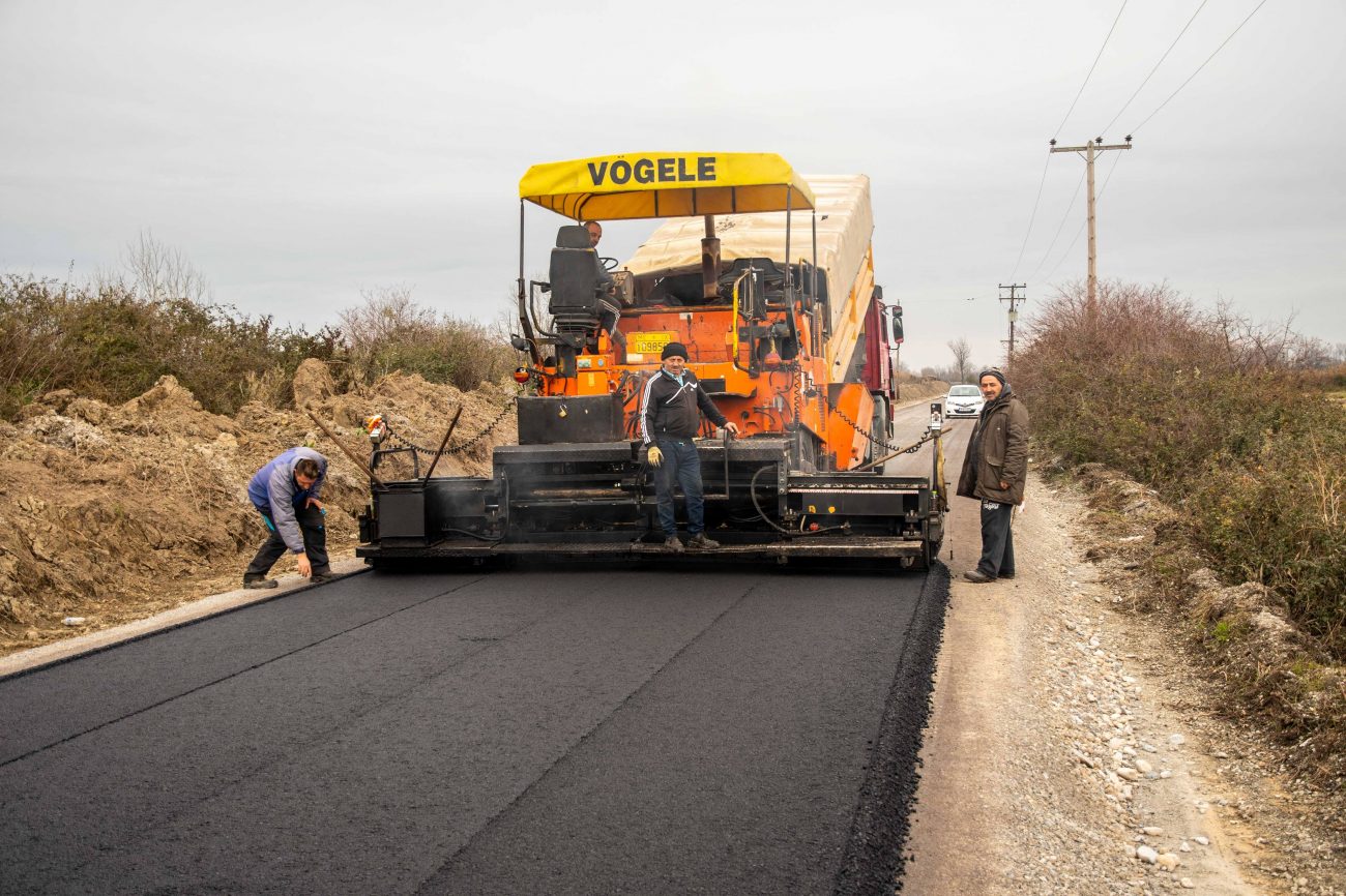 Καινούργιος ασφαλτοτάπητας στο Έλος Βαρικού