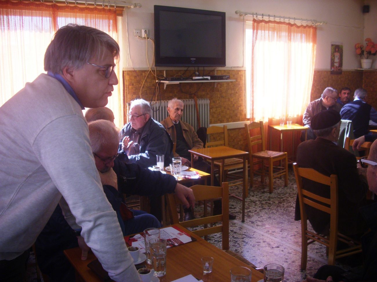 Ο υποψήφιος δήμαρχος Κατερίνης Νίκος Τσουπέης στα «Καταφιώτικα»