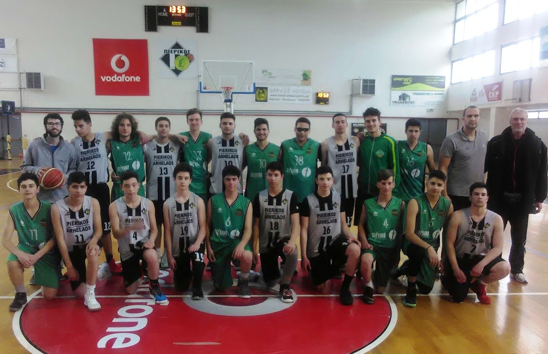 Ευχαριστήριο της ομάδας καλαθοσφαίρισης Α.Ε.Κ. ΒΑΤΑΝΙΑΚΟΥ ΣΑΡΙΣΑΣ προς Σ.Φ.Κ. ΠΙΕΡΙΚΟΣ ΑΡΧΕΛΑΟΣ