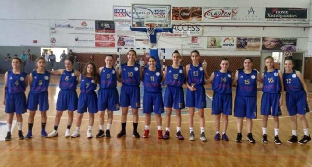 Oι κορασίδες της ΑΓΕ Πιερίας νίκησαν τους Τιτάνες Παλαμά με 40-29