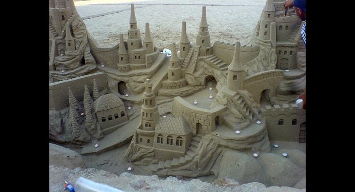 Έργα τέχνης, φτιαγμένα από άμμο (ΦΩΤΟ)