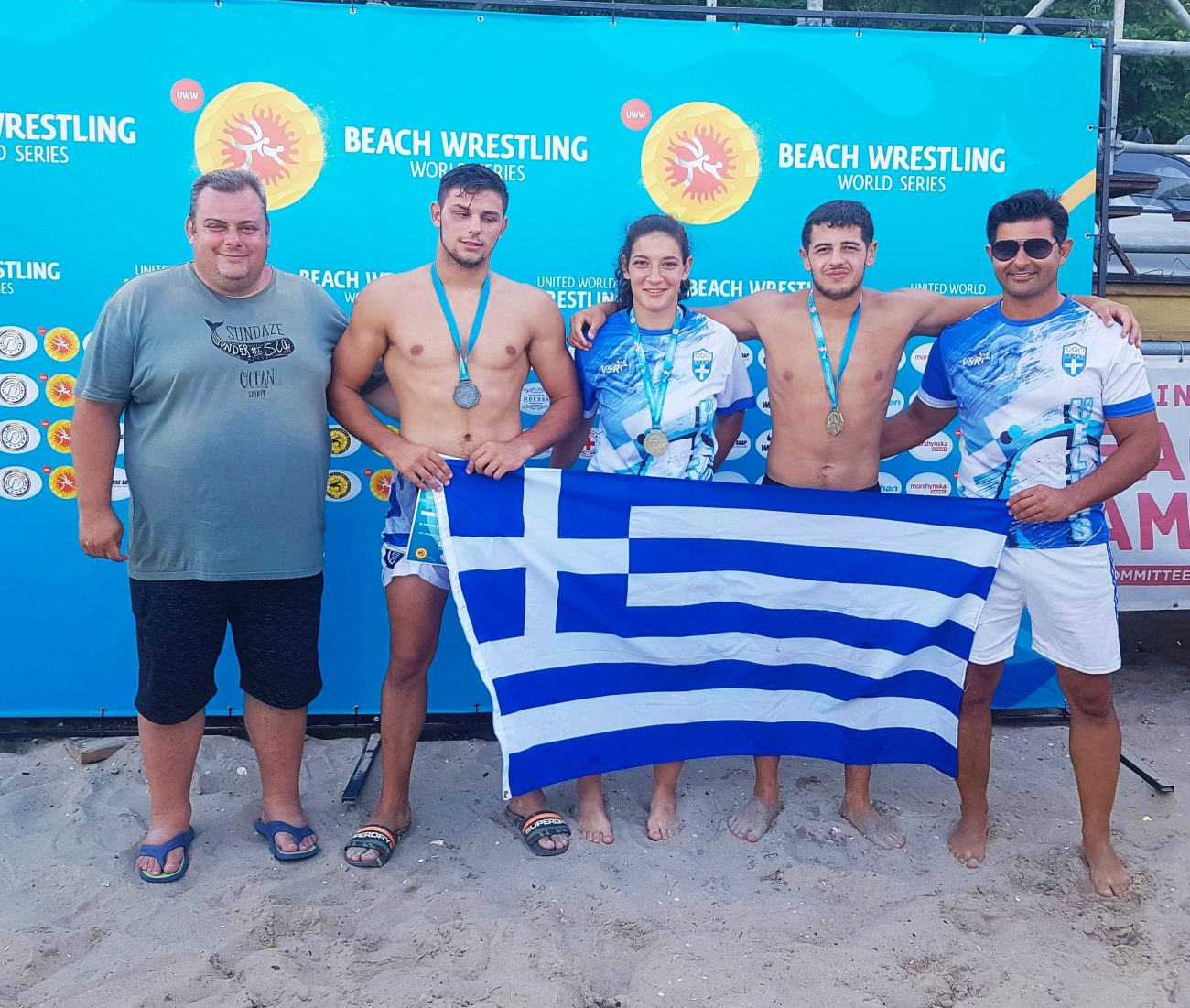 Τρίτη στον κόσμο η Ελλάδα στο παγκόσμιο πρωτάθλημα πάλης στην Ουκρανία