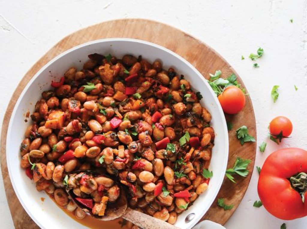 Φασόλια χάντρες στο φούρνο