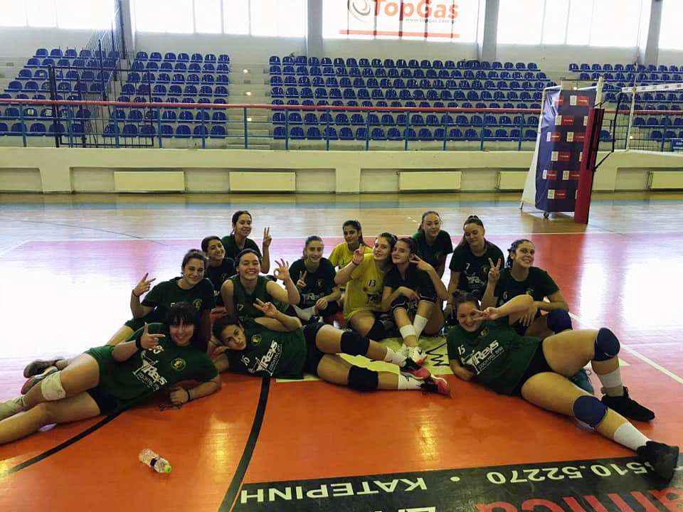 Βόλεϊ: Ποδαρικό με νίκη για τις Κορασίδες Κ18 του ΓΑΣ Αρχέλαος