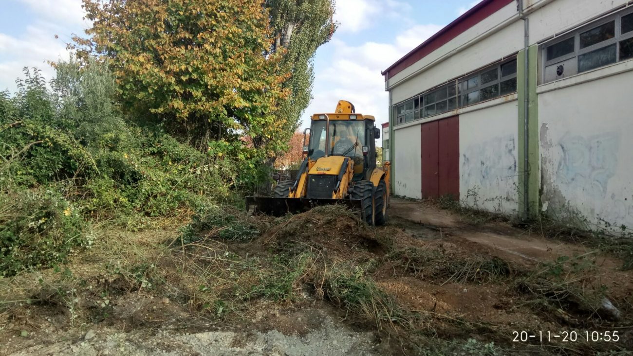 Δήμος Κατερίνης: Επιχείρηση καθαρισμού στις εγκαταστάσεις του 2ου – 5ου ΓΕΛ