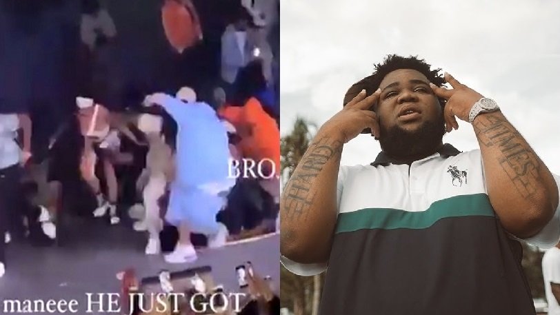 Κατέρρευσε η σκηνή καθώς ο ράπερ Rod Wave έβγαινε για να τραγουδήσει! (BINTEO)