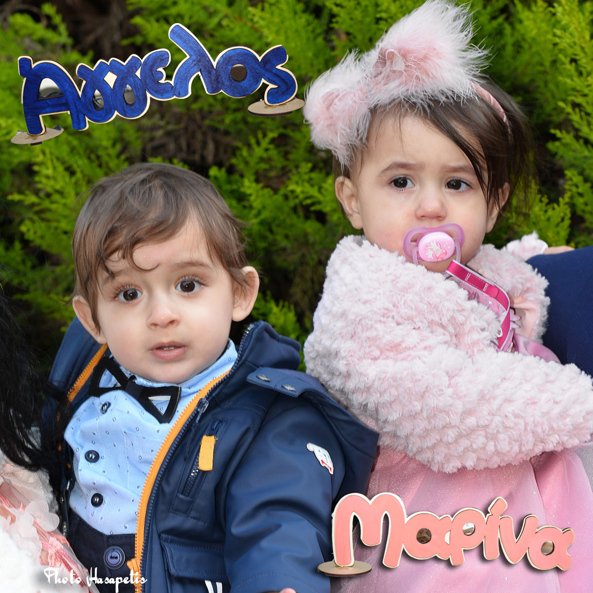 Η υπέροχη βάπτιση των διδύμων Άγγελου και Μαρίνας (ΦΩΤΟ)