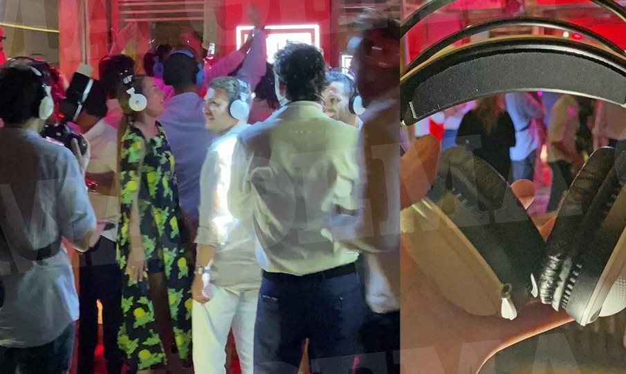 Μύκονος: Γαμήλιο πάρτι με καλεσμένους να χορεύουν φορώντας ακουστικά για να ακούν τη μουσική! (BINTEO)