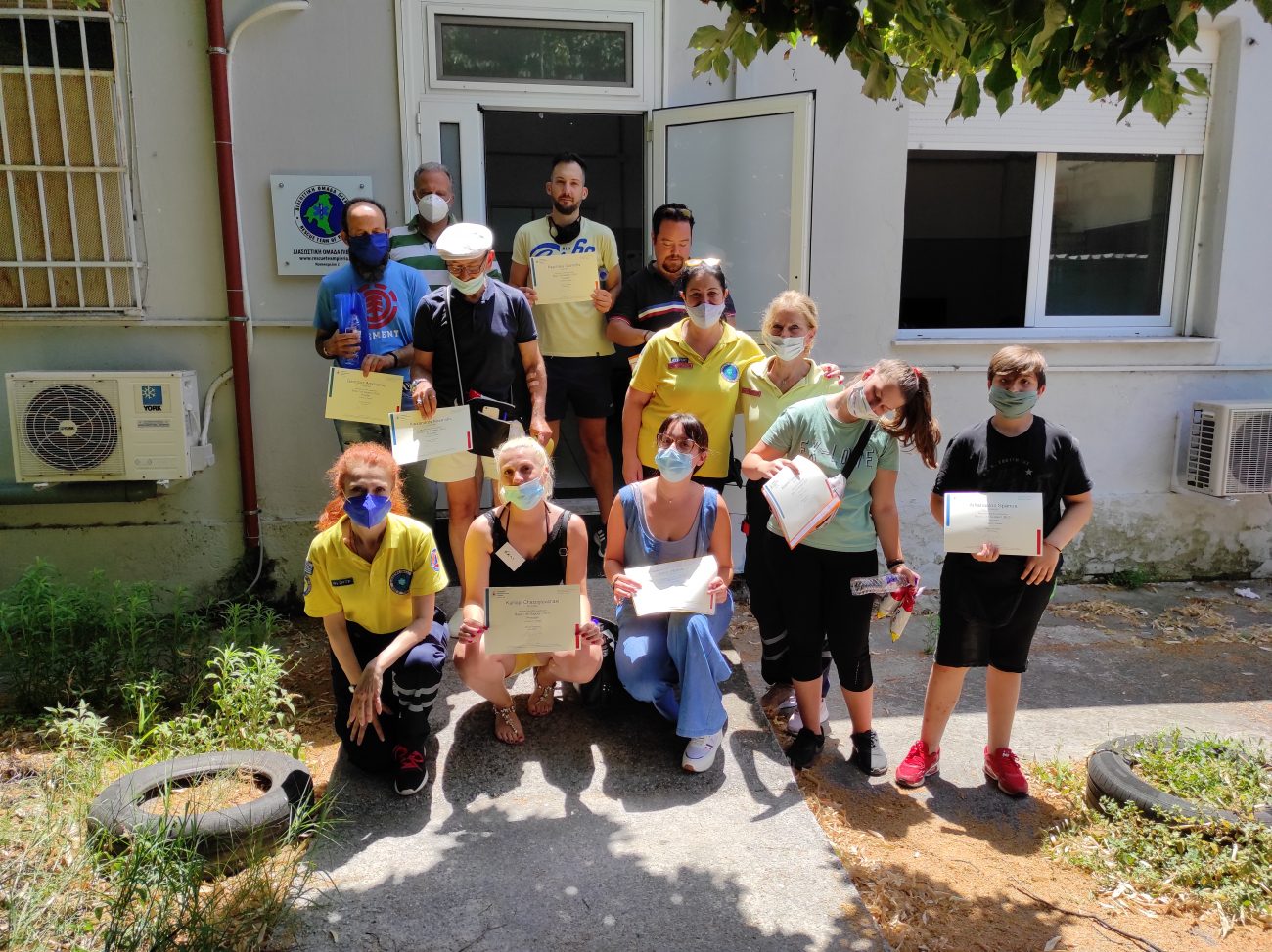 Πιστοποίηση BLS από τη Διασωστική Ομάδα Πιερίας