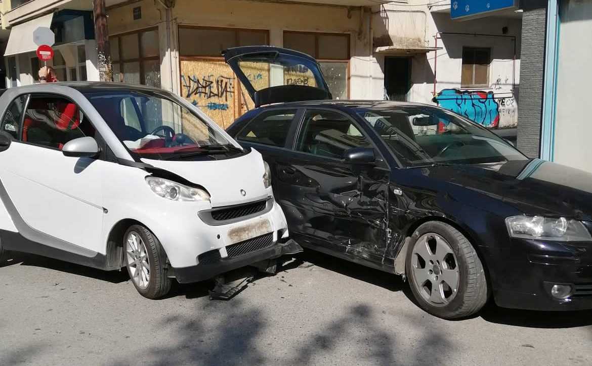 Κατερίνη: Διήμερο τροχαίων ατυχημάτων στη συμβολή Ανδρούτσου-Βασιλείου Β’