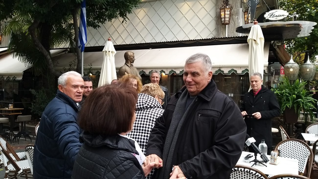 Ο Γιώργος Τράγκας στην Κατερίνη – Τι δήλωσε (Βίντεο)