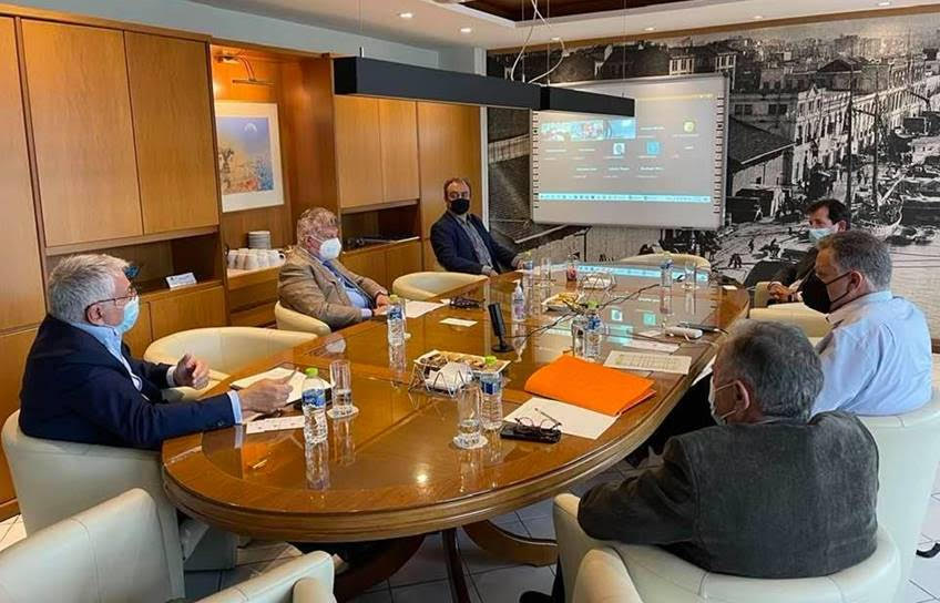  Συνάντηση της Διοίκησης και Μελών του ΣΕΒΕ με τον Διευθύνοντα Σύμβουλο της ΕΤΒΑ ΒΙΠΕ κ. Θάνο Ψαθά για την επόμενη ημέρα των Βιομηχανικών Περιοχών