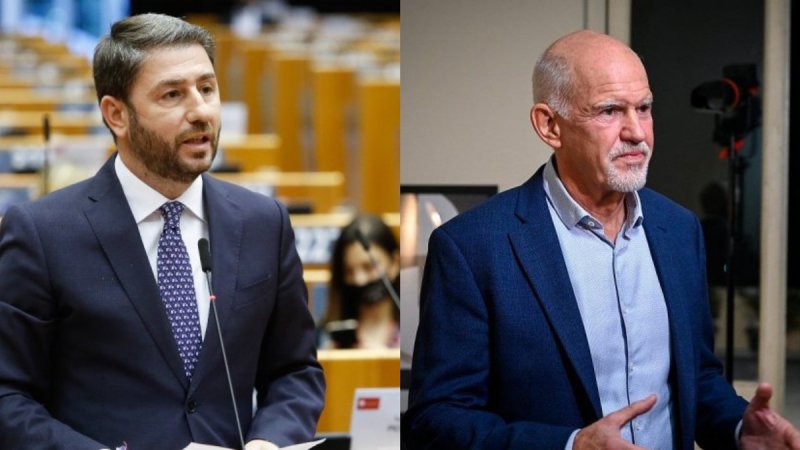 Εκλογές ΚΙΝΑΛ: Ν. Ανδρουλάκης και Γ. Παπανδρέου διεκδικούν την προεδρία