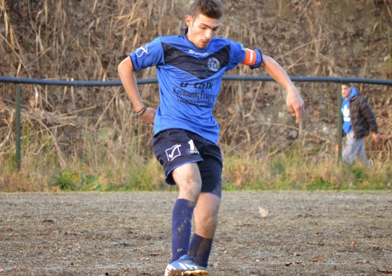 Ποδοσφαιριστής του Α.Σ. Κόρινθος 2006 ο Γιάννης Γεωργαντάς