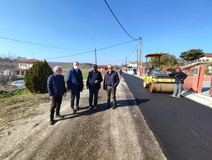 Δήμος Κατερίνης: Ασφαλτοστρώσεις που βελτιώνουν την οδική ασφάλεια στον Κάτω Άγιο Ιωάννη