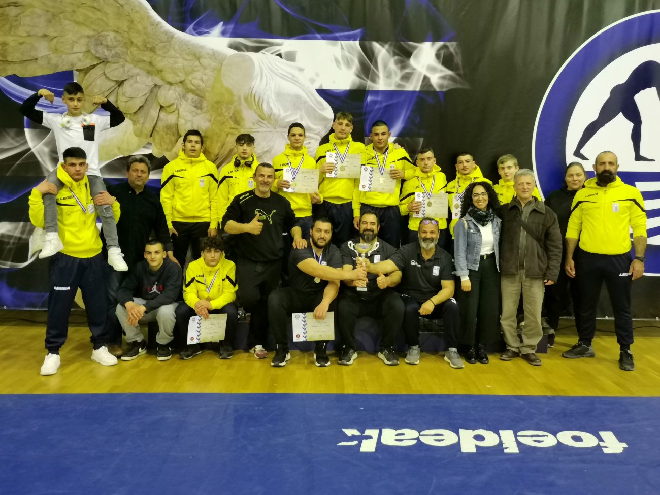 Πρωταθλητής Ελλάδας στους Παίδες για τρίτη συνεχόμενη χρονιά ο Αρχέλαος Κατερίνης