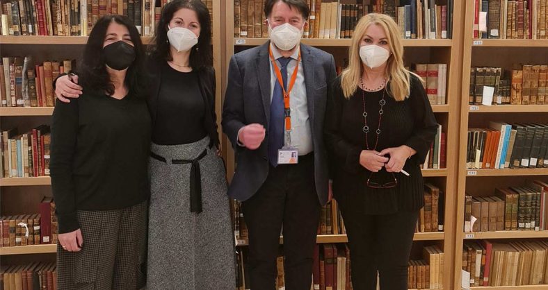 Άννα Μάνη – Παπαδημητρίου: Συνεργασία της Εθνικής Βιβλιοθήκης με τη Βιβλιοθήκη της Βουλής