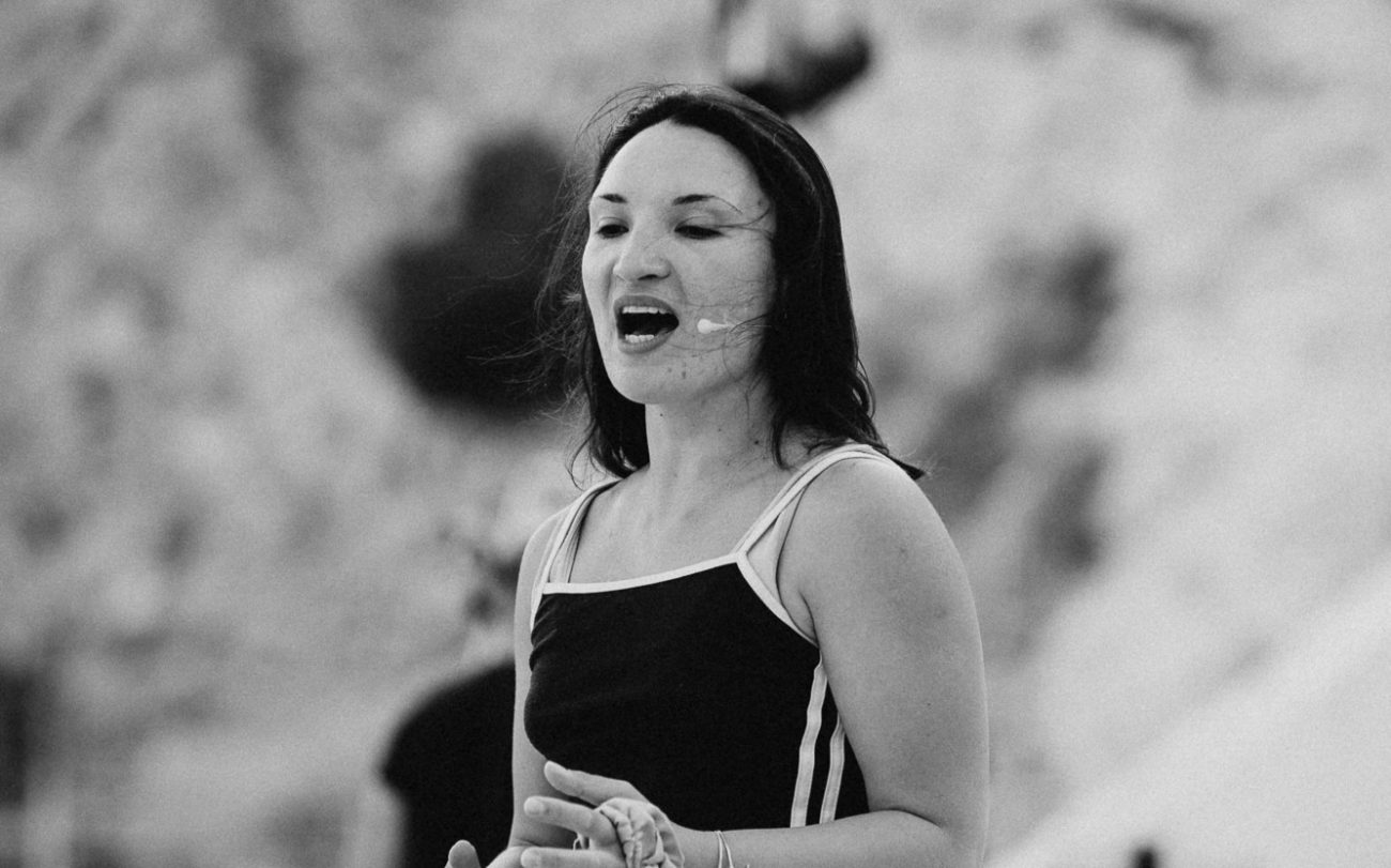 Κατερίνα Δημάτη (ηθοποιός): Από τον Άγιο Δημήτριο Πιερίας… στη σκηνή του Αρχαίου Θεάτρου Δίου