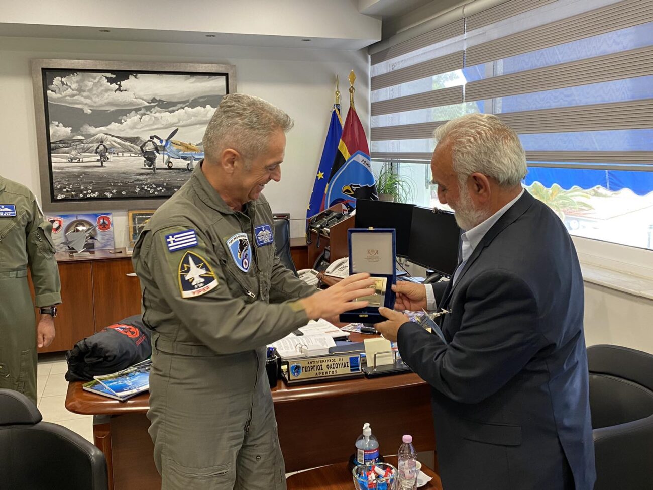 Ο οργανισμός «Ολύμπια Εν Δίω» τίμησε τον Αρχηγό ΑΤΑ