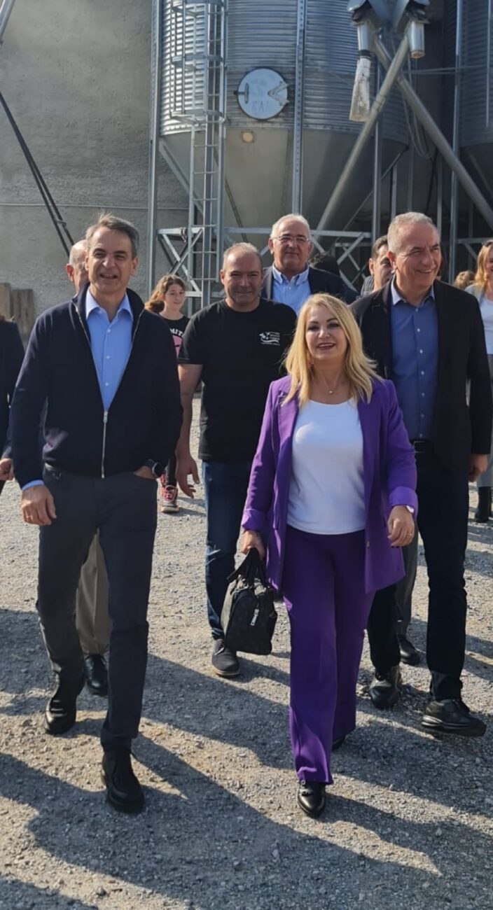 Άννα Μάνη – Παπαδημητρίου: Η Πιερία υποδέχτηκε θερμά τον Πρωθυπουργό, Κυριάκο Μητσοτάκη