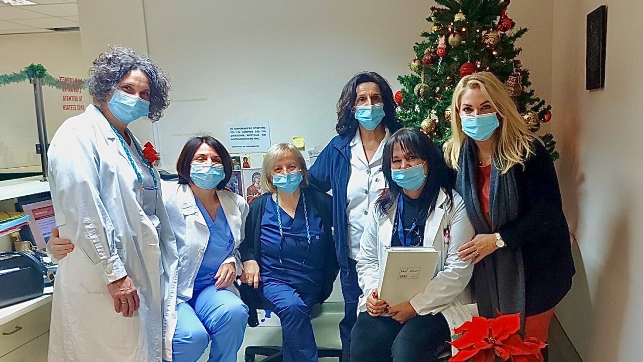 Άννα Μάνη – Παπαδημητρίου: Ευχές με τους εργαζόμενους του Νοσοκομείου – Ενημέρωση για το νομοσχέδιο για την ανακουφιστική φροντίδα