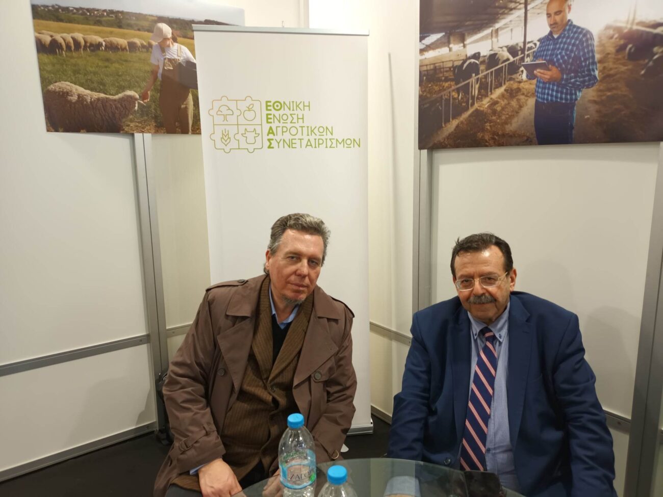 Συνάντηση Γεωπόνου Βασίλη Έξαρχου με μέλος της Διεπαγγελματικής ακτινιδίου