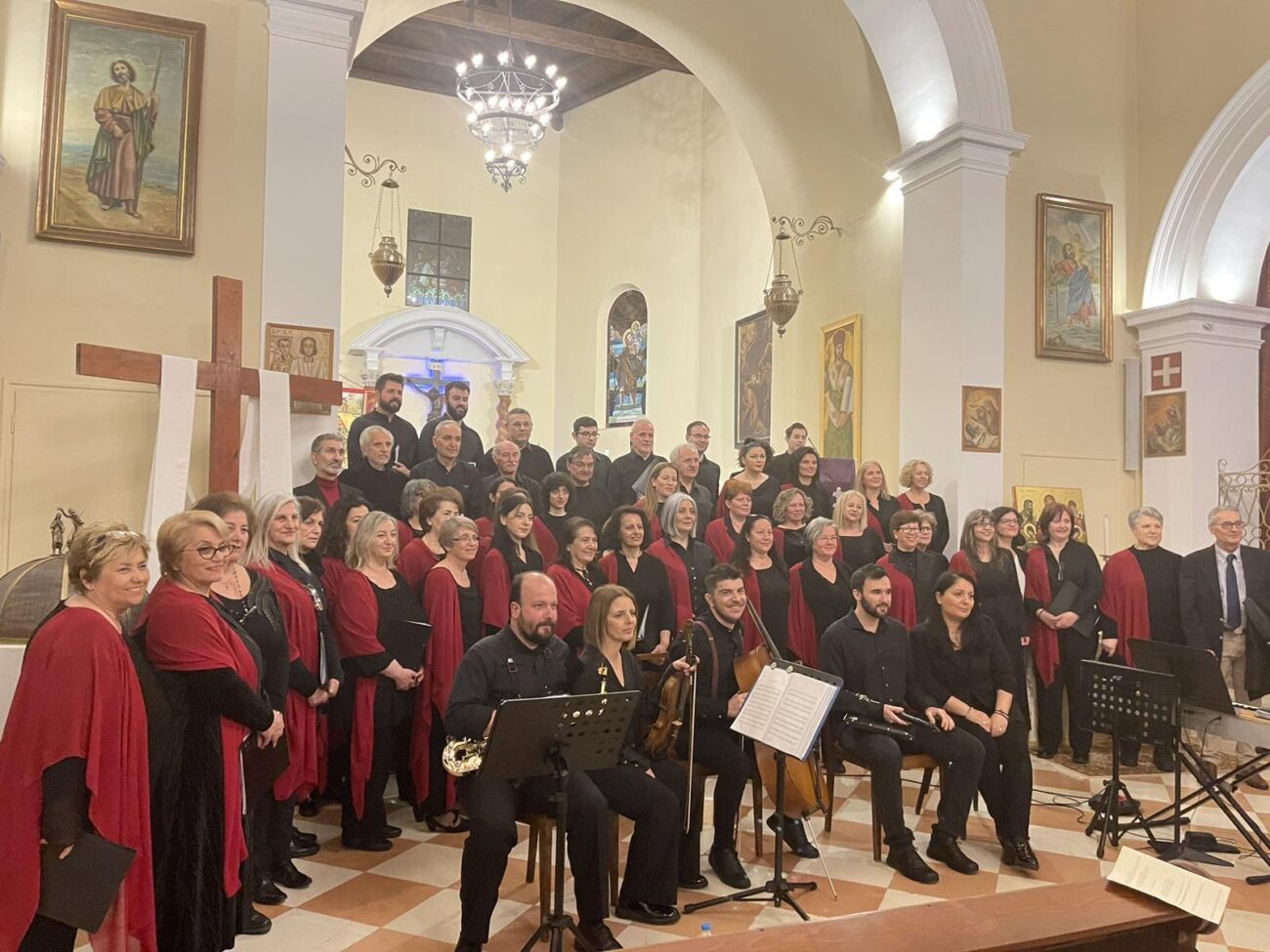 Η χορωδία της Εστίας Πιερίδων Μουσών Κατερίνης στην Κέρκυρα