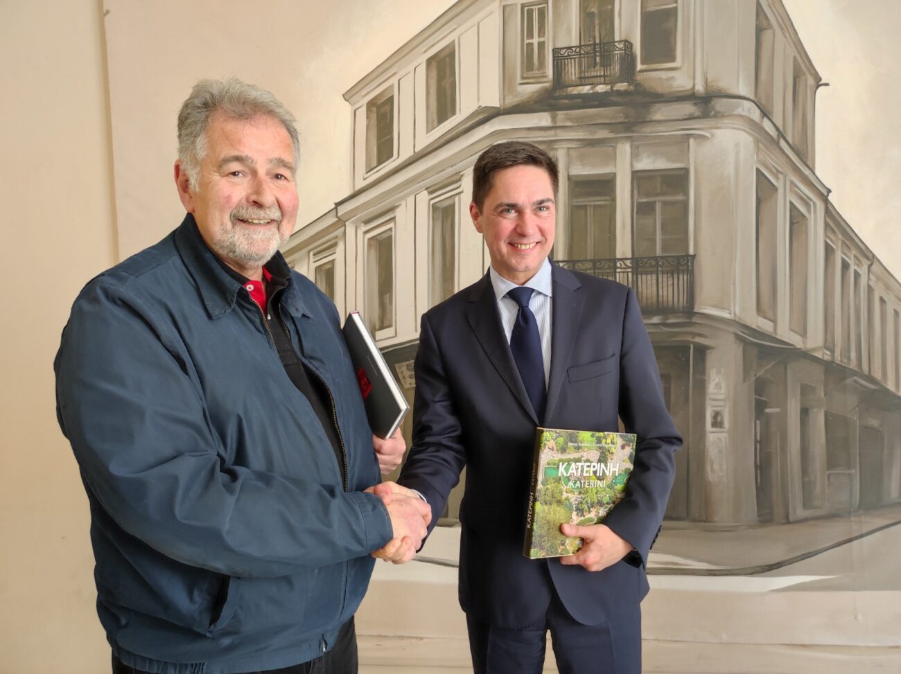 Στο Δημαρχείο Κατερίνης ο πρέσβης της Πολωνίας στην Ελλάδα