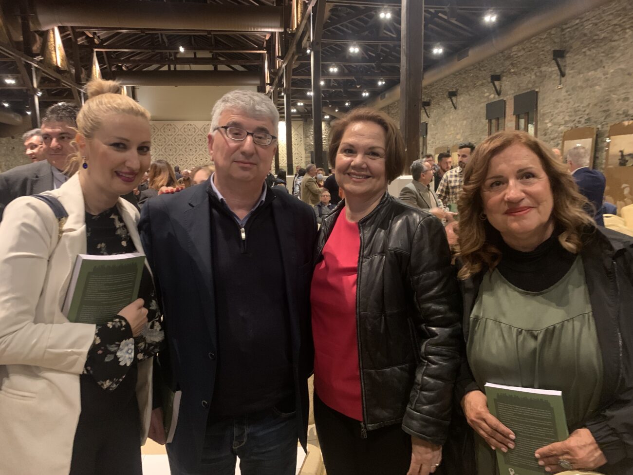 Πιεριείς στην  παρουσίαση του βιβλίου του Βουλευτή ΠΑΣΟΚ   Γιώργου Αρβανιτίδη   για την “Πράσινη και Δίκαιη μετάβαση