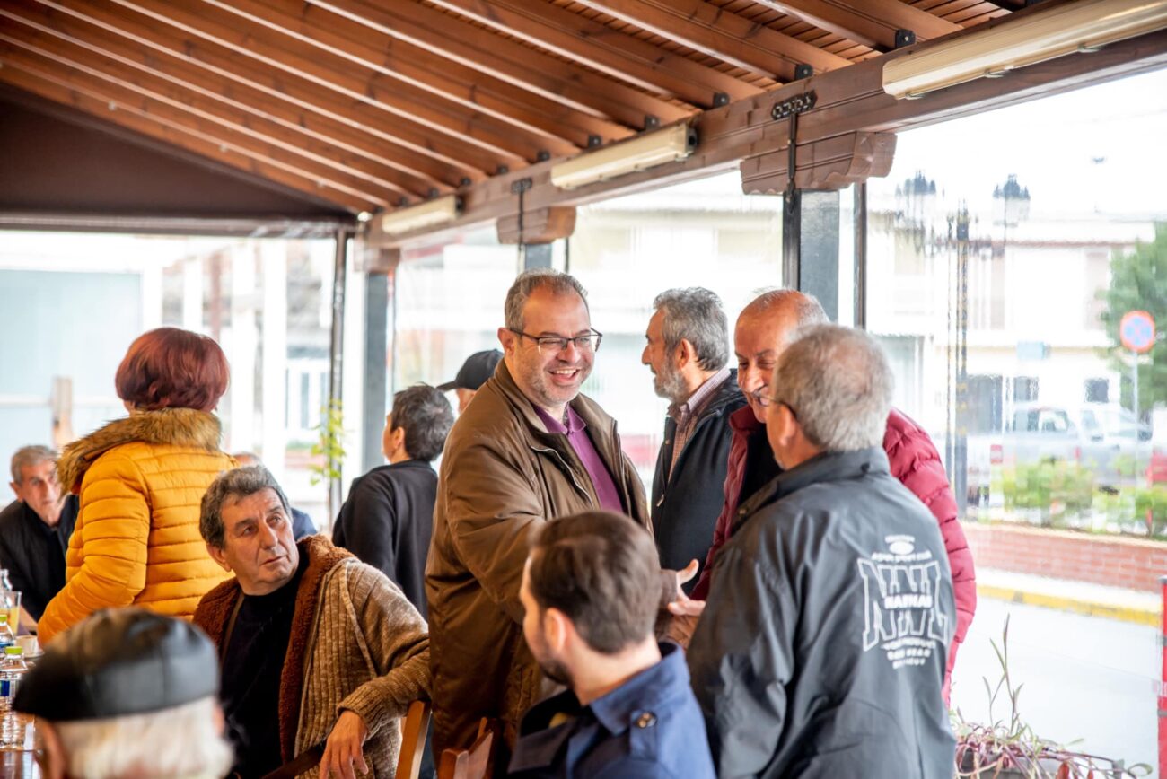 Κωνσταντίνος Κουτρούπας: Στην Σφενδάμη ο υποψήφιος Βουλευτής ΠΑΣΟΚ – ΚΙΝ.ΑΛ.