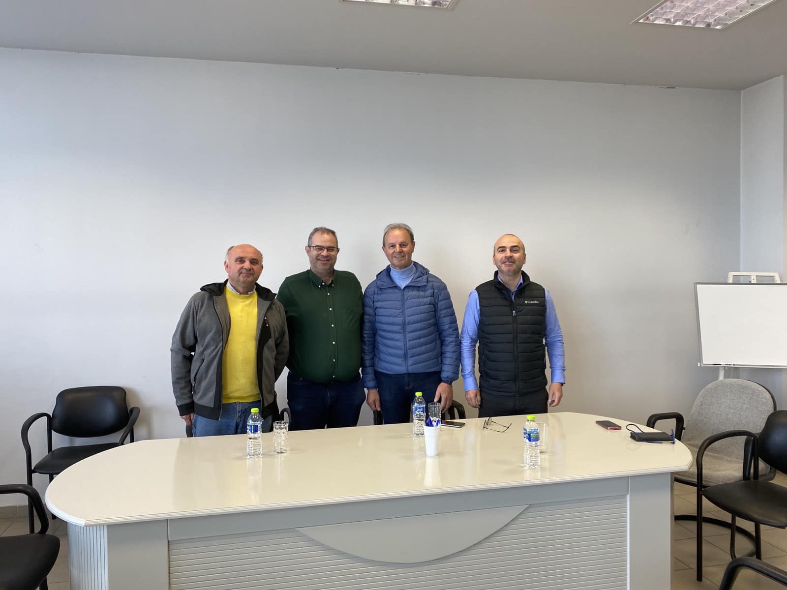 Κωνσταντίνος Κουτρούπας:  Επίσκεψη στον  Συνεταιρισμό Εργολάβων Ηλεκτρολόγων Πιερίας