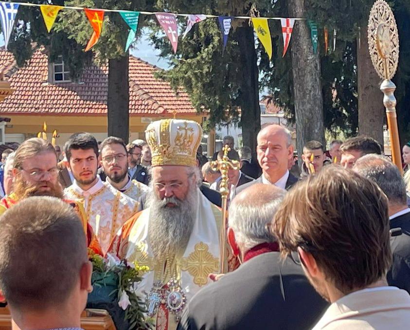 Σε εκκλησιές της Πιερίας για τη διπλή γιορτή ο Φώντας Μπαραλιάκος