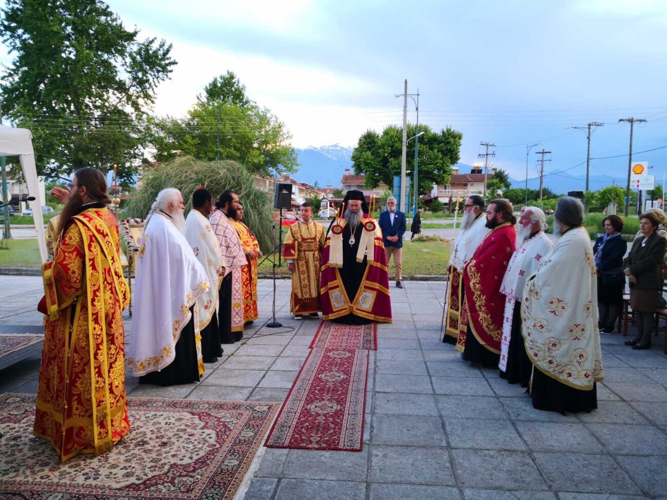 Τιμήθηκε στην Κατερίνη η μνήμη του Αγίου Μελετίου Επισκόπου Κίτρους