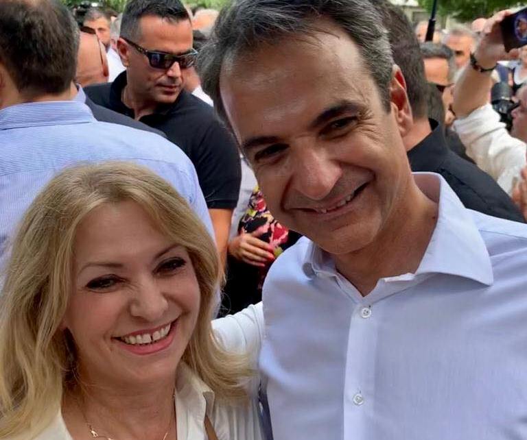 Οι ευχαριστίες της  Άννας Μάνη – Παπαδημητρίου προς τον Πρωθυπουργό