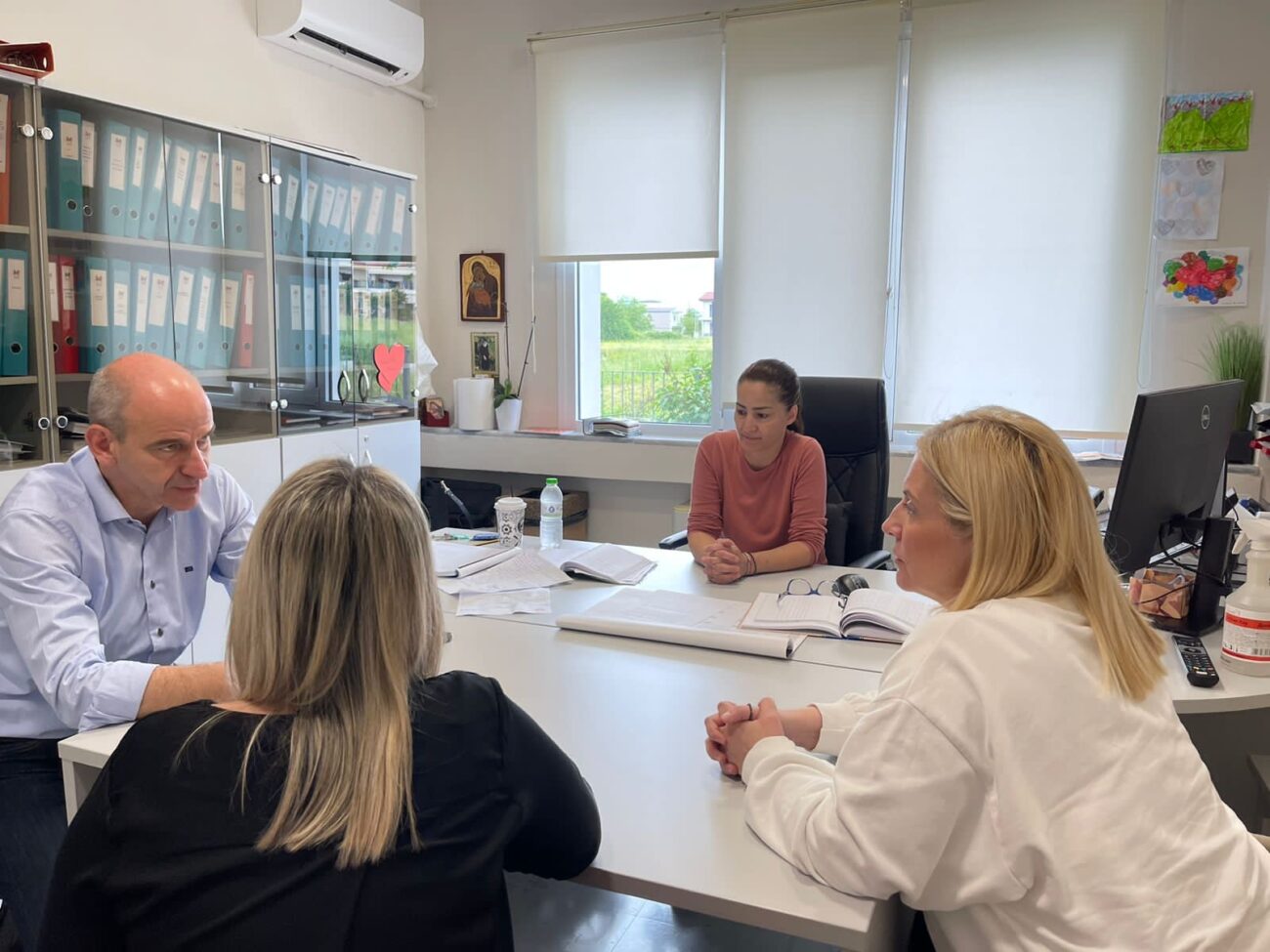 Στη Μέριμνα Παιδιού Κατερίνης ο Φώντας Μπαραλιάκος