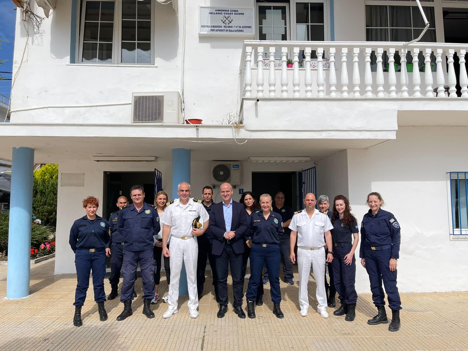 Φώντας Μπαραλιάκος: Στόχος η αναβάθμιση της Λιμενικής Αρχής Πιερίας