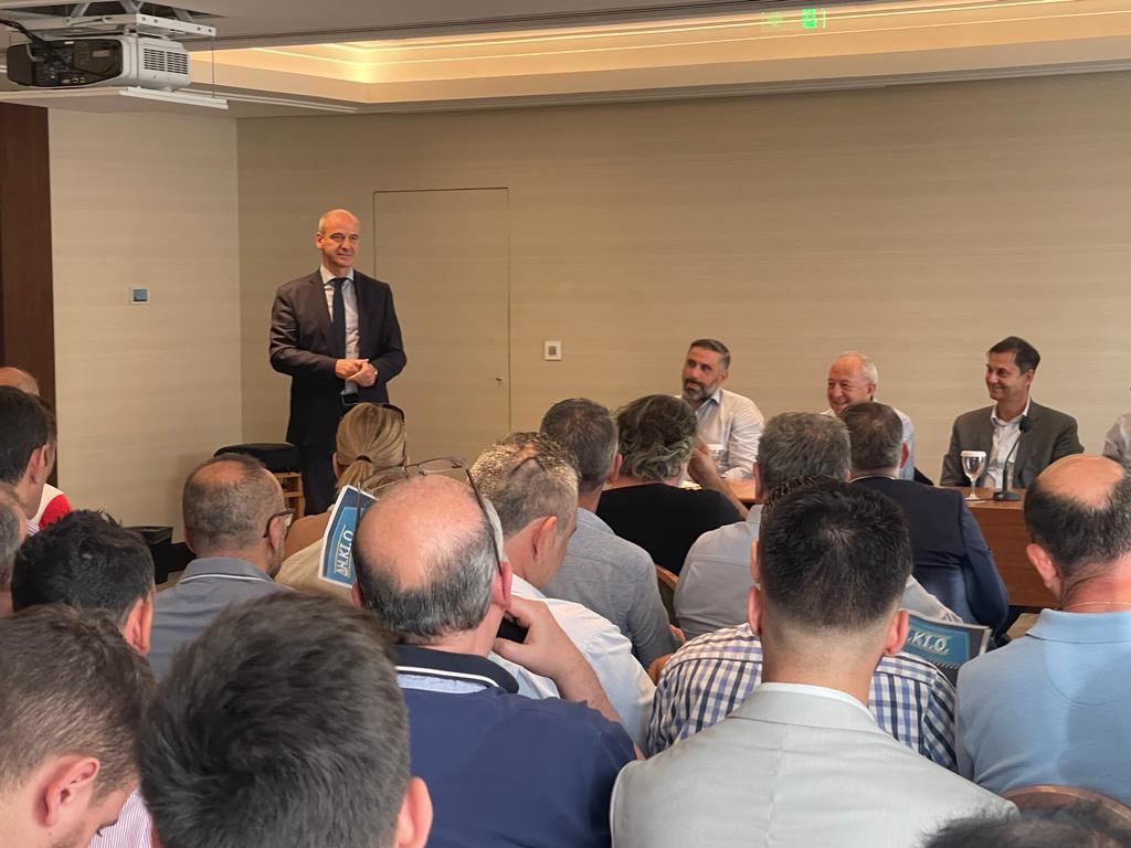 Στην τελευταία συνεδρίαση της ΔΗΚΙΟ ο Μπαραλιάκος