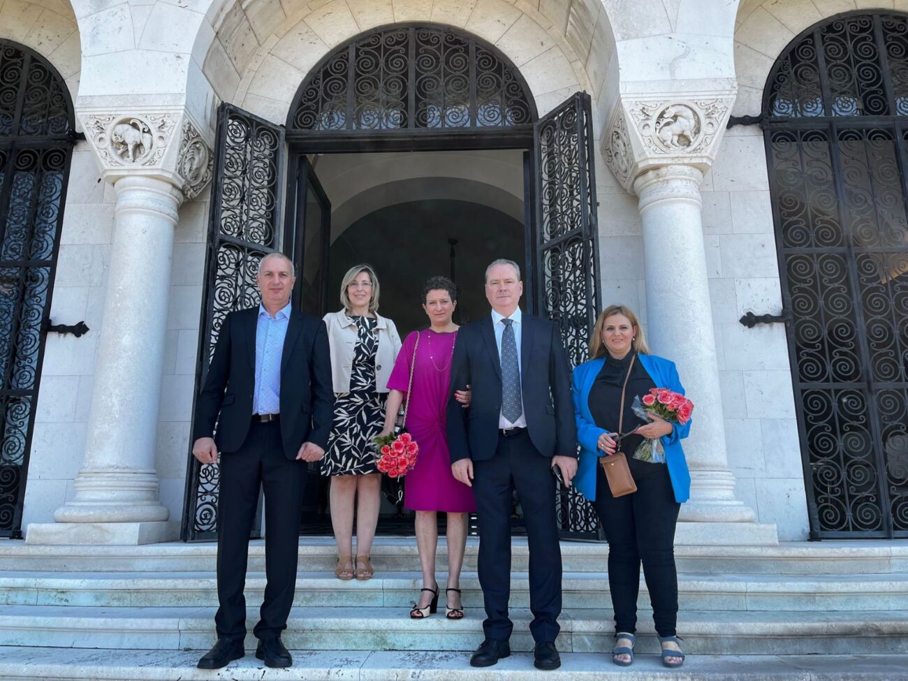 Θερμή υποδοχή από τον Πρίγκιπα Αλέξανδρο της Σερβίας και την Πριγκίπισσά στον Δήμαρχο Κατερίνης