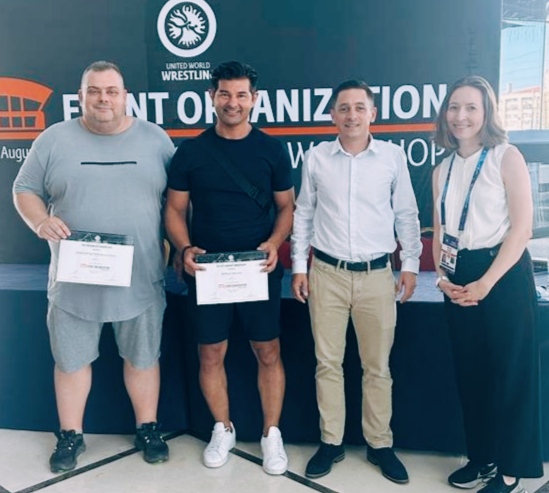 Μπατάλας και Παπακωνσταντίνου στο σεμινάριο Διοργάνωσης Παγκόσμιων Πρωταθλημάτων στην Κωνσταντινούπολη