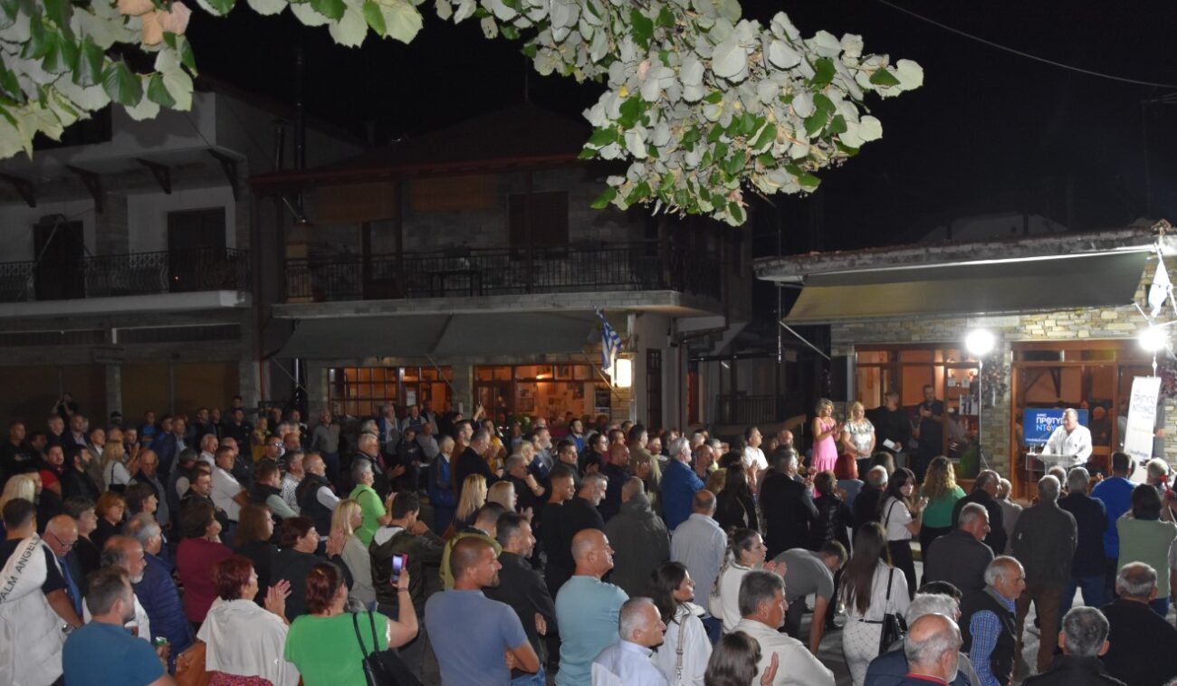 Θριαμβευτική η είσοδος του Γιάννη Ντούμου στον Άγιο Δημήτριο και στα Φωτεινά