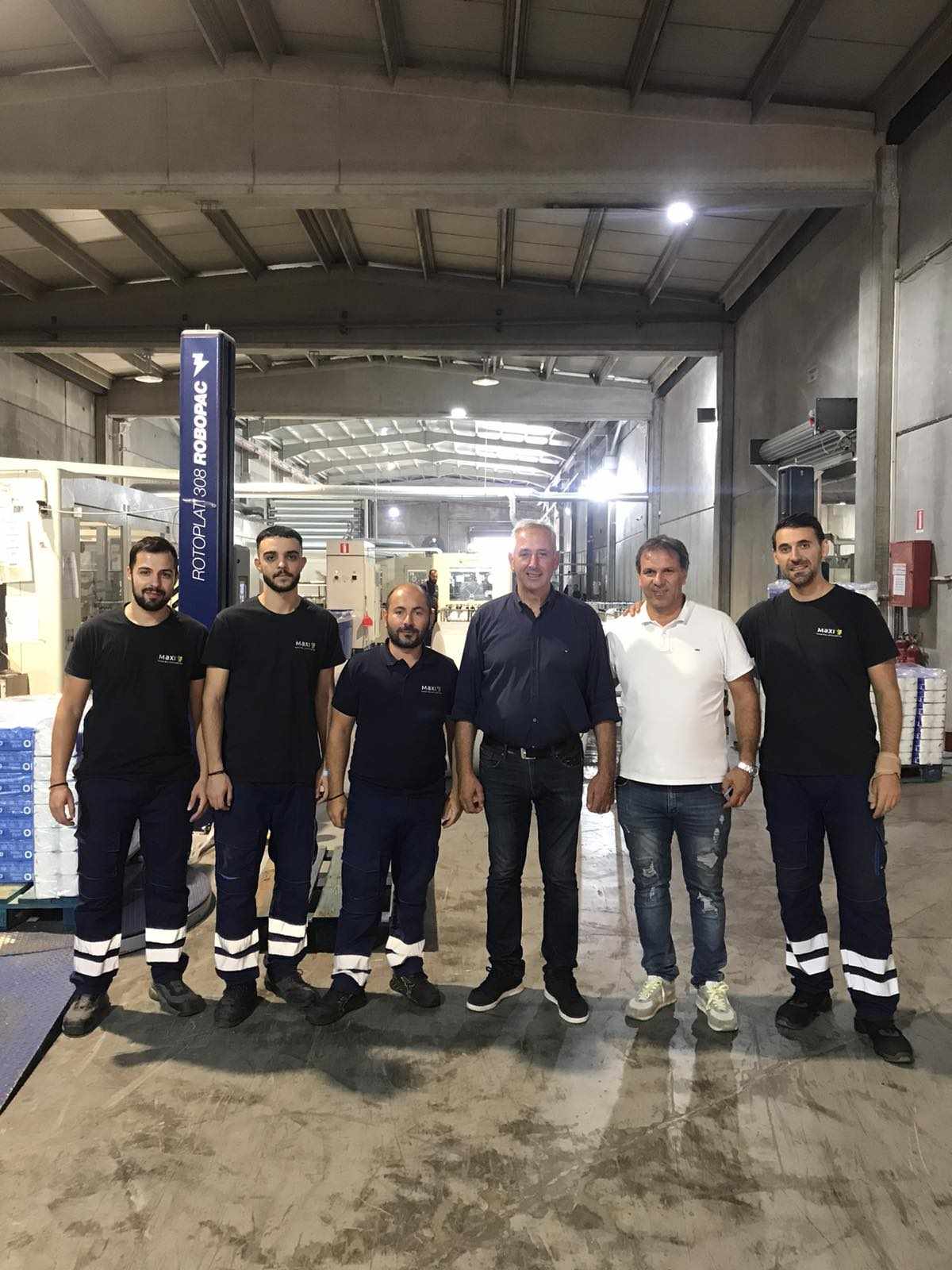 Επίσκεψη του υπ. Δημοτικού Συμβούλου Κατερίνης Χαράλαμπου Οφίδη στην εταιρεία MAXI