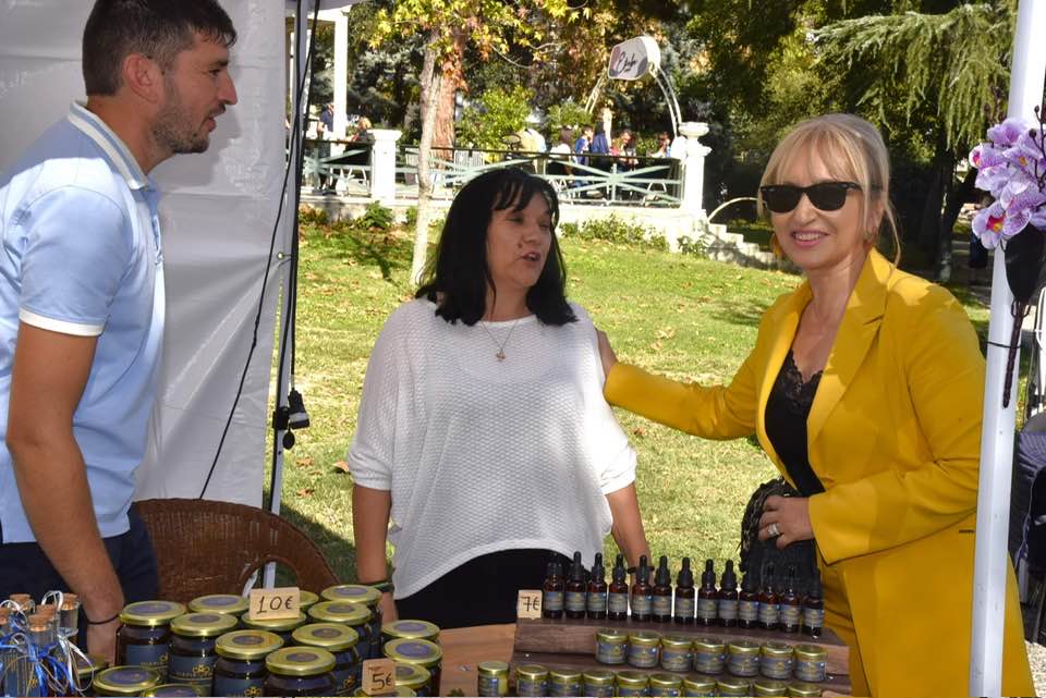 Η Αντιπεριφερειάρχης Πιερίας στην 3η Γιορτή Μελιού
