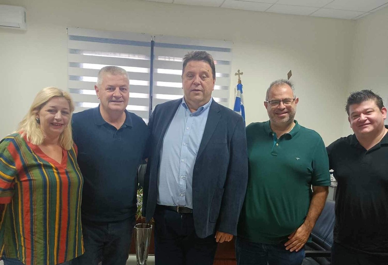 Επίσκεψη κλιμακίου ΠΑΣΟΚ – ΚΙΝ.ΑΛ. Πιερίας στη Διεύθυνση Δευτεροβάθμιας Εκπαίδευσης